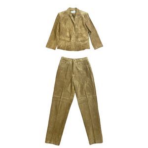 Tan Suede Women's Blazer